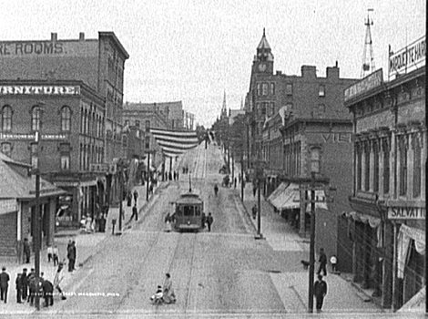 Marquette MI Interurban railroad